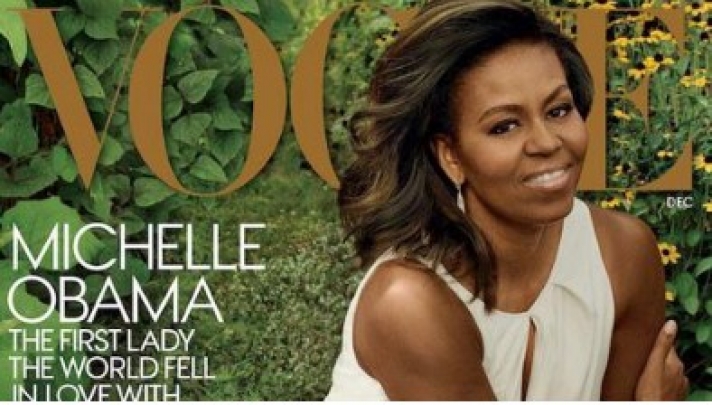 ΚΑΙ ΟΜΟΡΦΗ ΚΑΙ ΕΞΥΠΝΗ - Η Μισέλ Ομπάμα κάνει σκόνη όλα τα μοντέλα στο εξώφυλλο της Vogue!