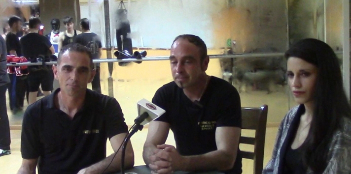 Πρώτη εκπομπή του Πανευρωπαϊκού Πρωταθλήματος  Boxe Savate με τους ομοσπονδιακούς προπονητές Δρίτσα Λυκούργο και Γιώργο .