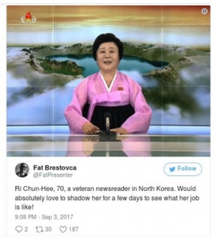 Γιατί το διαδίκτυο έχει πάθει ψύχωση με την παρουσιάστρια ειδήσεων της Βόρειας Κορέας