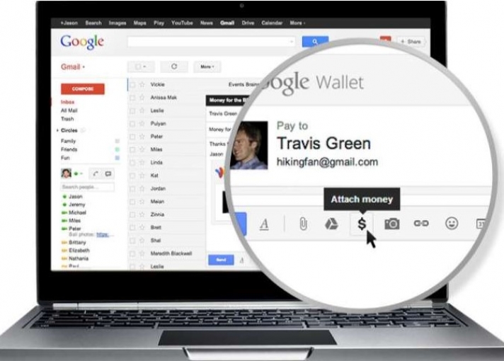 Αναβάθμιση του Gmail επιτρέπει την αποστολή χρημάτων