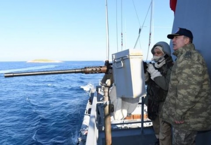 Ο Ρ.Τ. Ερντογάν οδηγεί την Τουρκία σε στρατιωτική σύγκρουση με την Ελλάδα – Τι είπε ο Τούρκος ΑΓΕΕΔ κατά την »επίσκεψη» στα Ίμια