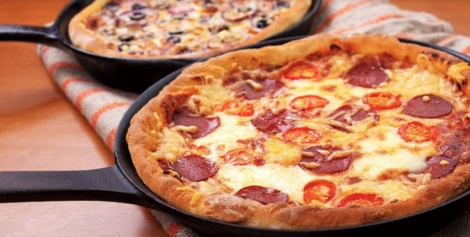 Φτιάξτε Πίτσα στο τηγάνι εύκολα και γρήγορα!