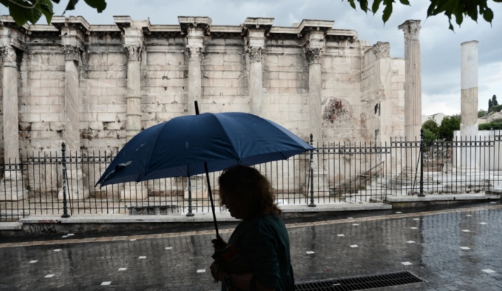 Καιρός: Ισχυρή καταιγίδα στην Αθήνα