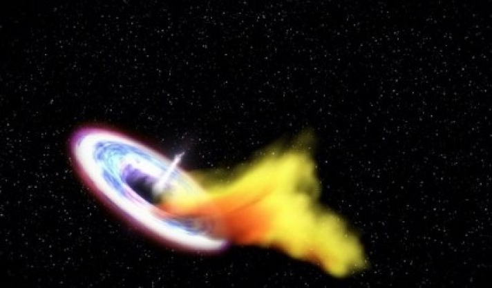 Δέος: Τεράστια μαύρη τρύπα καταπίνει άστρο