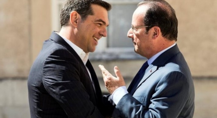 Τη στήριξή του στην Ελλάδα εξέφρασε ο Ολάντ: «Να επιτευχθεί λύση για το χρέος»