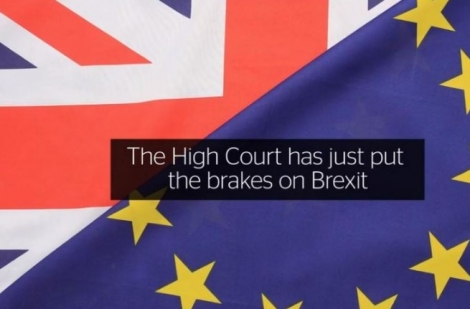 ΕΚΤΑΚΤΟ: «Φρένο» στο Brexit από το Ανώτερο Δικαστήριο
