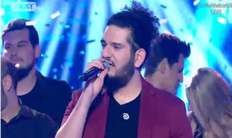 Ο Γιάννης Μαργάρης νικητής του The Voice Δείτε το τραγούδι με το οποίο κέρδισε την ψήφο του κοινού