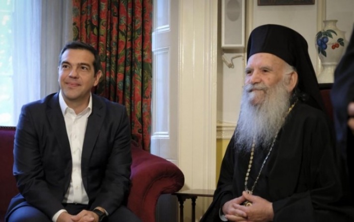 Λονδίνο: Συνάντηση Τσίπρα με τον Αρχιεπίσκοπο Θυατείρων Γρηγόριο