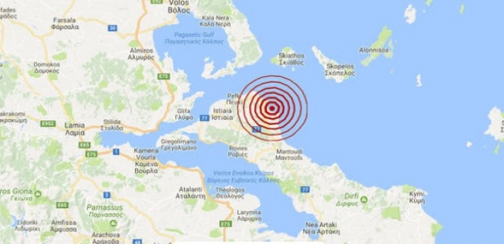 Σεισμός στη Βόρεια Εύβοια (pics)