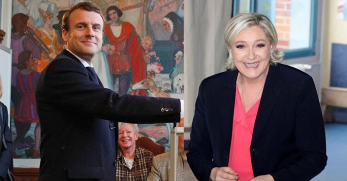 Σαρωτικό προβάδισμα Μακρόν στους ψηφοφόρους εκτός Γαλλίας