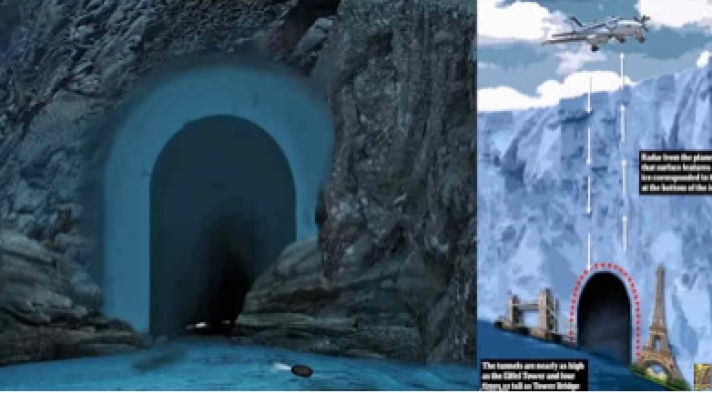 BINTEO - Βρέθηκαν περίεργα τούνελ ψηλά σαν τον Πύργο του Άιφελ στην Ανταρκτική;