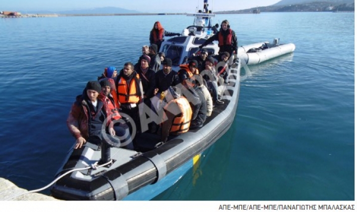 Μόλις 29 μετανάστες και πρόσφυγες αποβιβάσθηκαν το τελευταίο 24ωρο στα νησιά του βορείου Αιγαίου