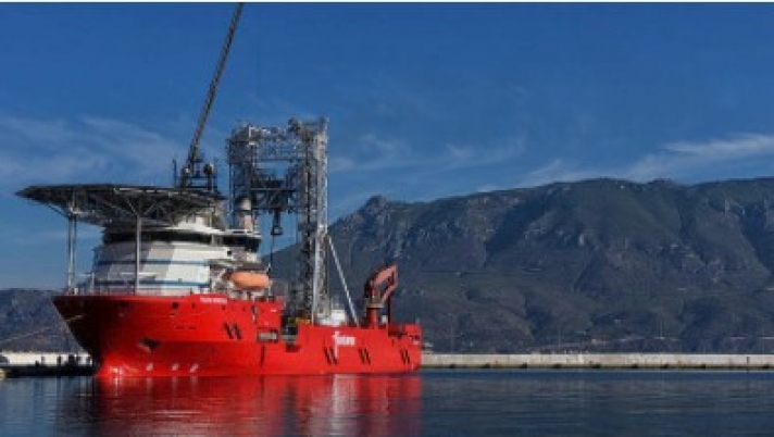 Ξεκινούν έρευνες στον Κορινθιακό με το πλοίο-γεωτρύπανο Fugro Synergy