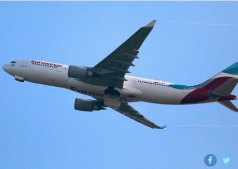 Δεν εντοπίστηκε βόμβα στο αεροσκάφος της Eurowings που πραγματοποίησε αναγκαστική προσγείωση