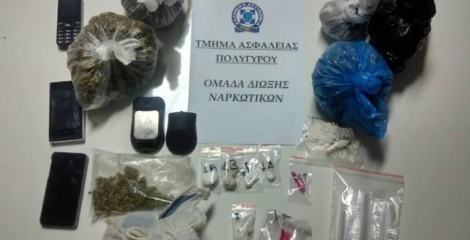 Στον εισαγγελέα οι συλληφθέντες Εξαρθρώθηκε πολυμελές κύκλωμα ναρκωτικών στην Χαλκιδική