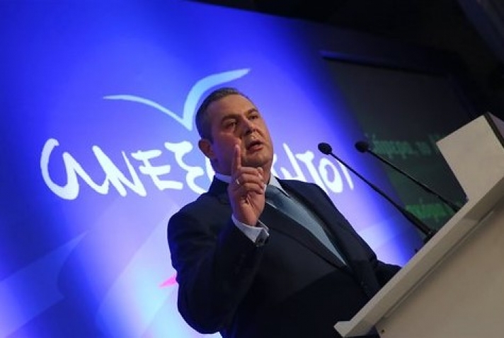 Επανεξελέγη πρόεδρος των Ανεξάρτητων Ελλήνων ο Πάνος Καμμένος