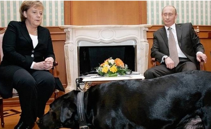 Πούτιν: Δεν ήθελα να τρομάξω την Άγκελα Μέρκελ με τον σκύλο μου