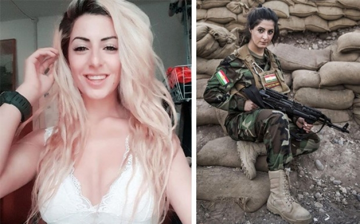 Η σέξι Δανέζα που σκότωνε τζιχαντιστές στο Κουρδιστάν - Την αποκήρυξαν