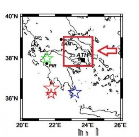 Αυτή είναι η περιοχή που θεωρεί επικίνδυνη για σεισμό ο καθηγητής Π. Βαρώτσος