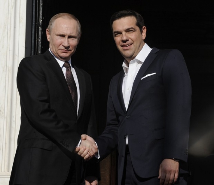 Καρέ-καρέ η επίσκεψη Πούτιν στην Αθήνα