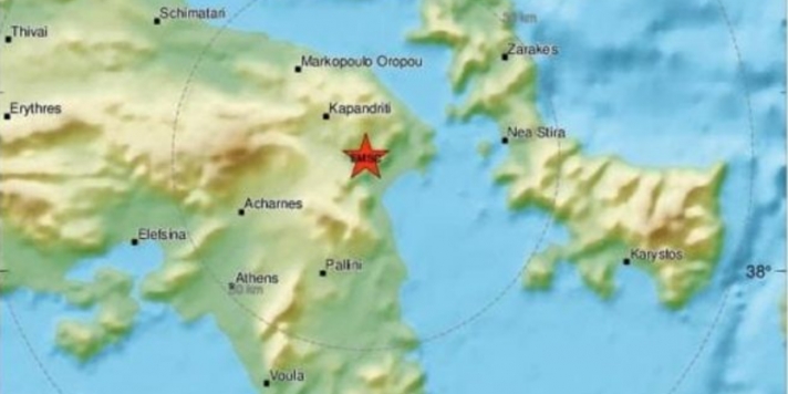 Η επίσημη ανακοίνωση του Γεωδυναμικού για τον σεισμό στην Αττική – Είχε μετασεισμό