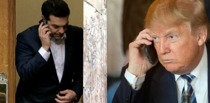Τηλεφωνική επικοινωνία Τσίπρα - Τραμπ: Συμφώνησαν να βαδίσουν στα χνάρια του Ομπάμα