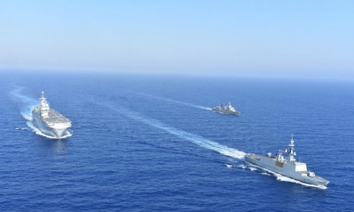 Ναυτική άσκηση Ελλάδας - Γαλλίας στην παράνομη τουρκική NAVTEX (φωτο)