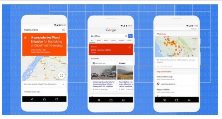 Η Google ενεργοποίησε τρία εργαλεία για τις πυρκαγιές στην Ανατολική Αττική