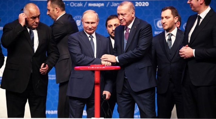 Πούτιν και Ερντογάν εγκαινίασαν τον αγωγό φυσικού αερίου Turkish Stream στην Κωνσταντινούπολη