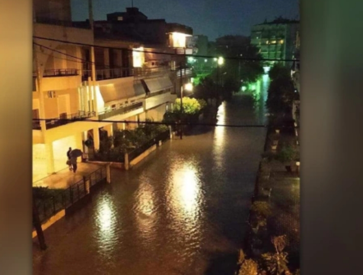 Πλημμύρισαν ξανά τα Τρίκαλα (Βίντεο)